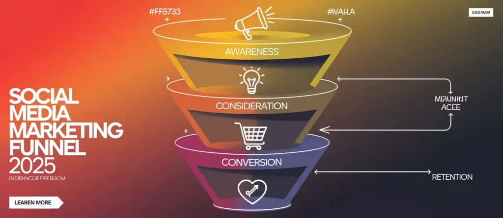 social media marketing funnel